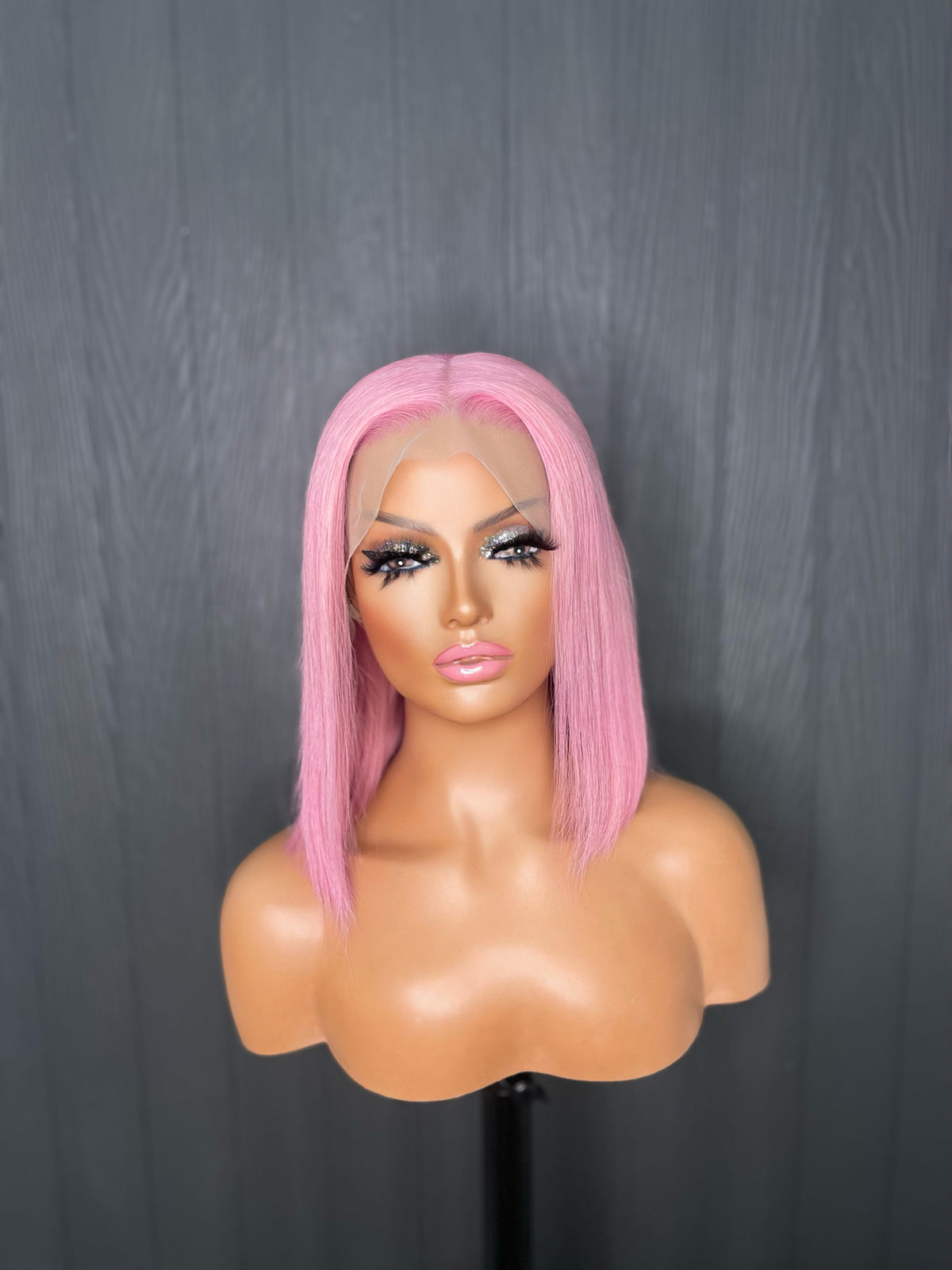 BARBIE PINK BOB 13X4 Frontal Lace Wig